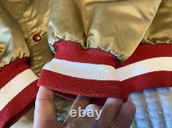 San francisco 49ers Chalk Line Jacket Vintage Size Large Rare