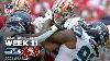 Seattle Seahawks Vs San Francisco 49ers Game Highlights NFL 2024 Season Week 11