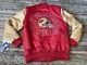Starter NFL San Francisco 49ers Niners Red Gold Jacket Mens Large LS1L0450 SNF