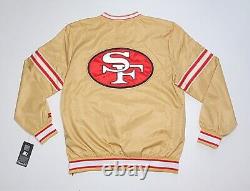 Starter San Francisco 49ers Renegade Pullover Windbreaker Jacket