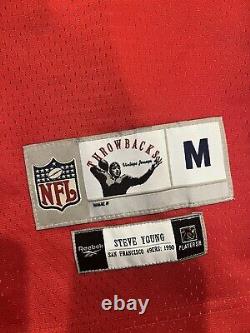 Steve Young 1990 San Francisco 49ers NFL Reebok Gridiron Vintage Jersey Medium