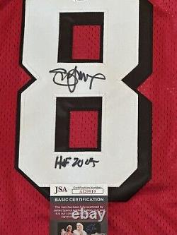 Steve Young Autographed San Francisco 49ERS Custom Jersey JSA COA HOF inscribed