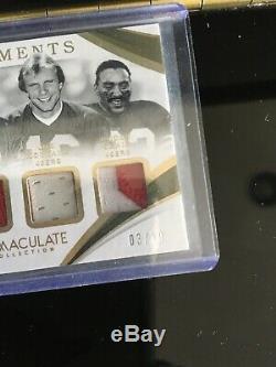 Steve Young, Jerry Rice, Joe Montana, Roger Craig Immaculate Patch Card /10