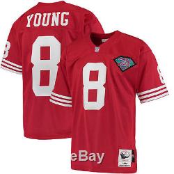Steve Young Mitchell & Ness San Francisco 49ers Football Jersey NFL