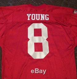 Steve Young San Francisco 49ers Authentic Pro Line Game Jersey Wilson