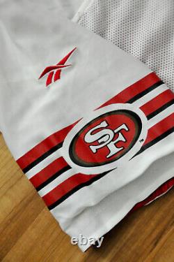 Steve Young San Francisco 49ers Jersey Red White Reebok Reversible Men 48 XL