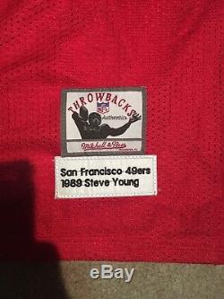 Steve Young Signed San Francisco 49ers Stitched Jersey PSA DNA COA