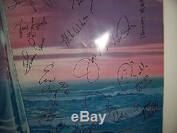 Superbowl XXXIII 49ers Team Autographed Poster Framed Extremely Rare 1 Of 1