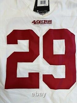 Talanoa Hufanga San Francisco 49ers Nike White Vapor Elite Jersey 48