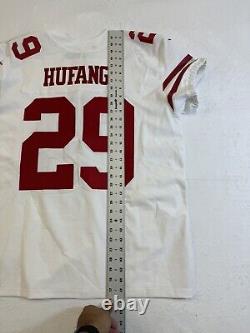 Talanoa Hufanga San Francisco 49ers Nike White Vapor Elite Jersey 48