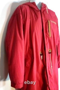 Team NFL San Francisco 49ers Triple Fat Goose Coat Size Large