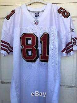 Terrell Owens SF 49ers Authentic Reebok Retail Game Style Jersey Size 54