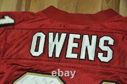 Terrell Owens T. O. San Francisco 49ers Jersey Red Adidas Authentic Sewn 52 2xl