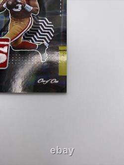 Trey Lance 1/1 2021 The National NSCC Panini Silver Promo Prime Patch RC 49ers
