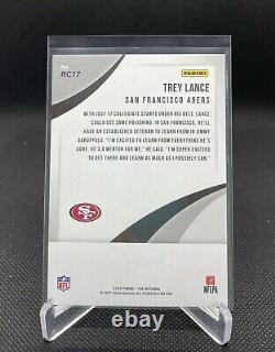 Trey Lance 18/50 2021 The National NSCC Panini Silver Promo RC SF 49ers