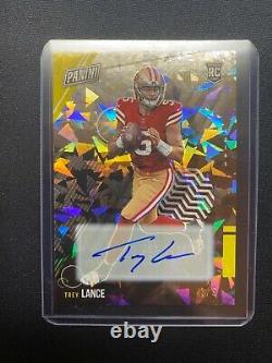 Trey Lance 3/5 RC The National 2021 Exclusive Panini Silver Pack Auto 49ers