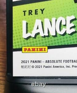 Trey Lance RC 2021 Absolute KABOOM SSP-Case Hit#42