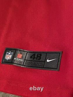 Trey Lance San Francisco 49ers Nike Vapor Elite Home Jersey NFL On Field Size 48
