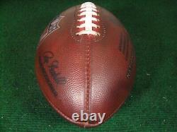 Used 2021 Wilson NFL Duke San Francisco 49ers 75 Year LE Game Football Ball