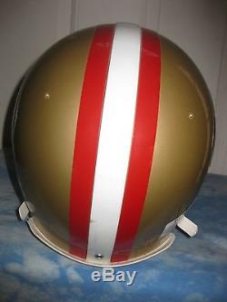 Vintage 1980's, 49'ers Roger Craig, Authentic Riddell Wd1 Football Helmet