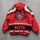 VINTAGE APEX ONE PRO LINE SAN FRANCISCO 49ers SHARK TOOTH JACKET IN SIZE L