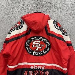 VINTAGE APEX ONE PRO LINE SAN FRANCISCO 49ers SHARK TOOTH JACKET IN SIZE L