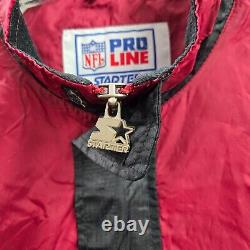 VINTAGE San Francisco 49ers Men Jacket XL Starter Pro Line 90s Pullover READ