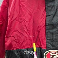 VINTAGE San Francisco 49ers Men Jacket XL Starter Pro Line 90s Pullover READ