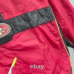 VINTAGE San Francisco 49ers Men Jacket XL Starter Pro Line 90s Pullover READ