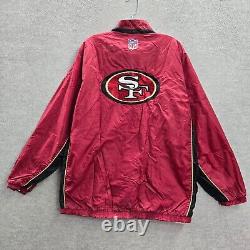 VINTAGE San Francisco 49ers Men Jacket XL Starter Pro Line 90s Pullover READ