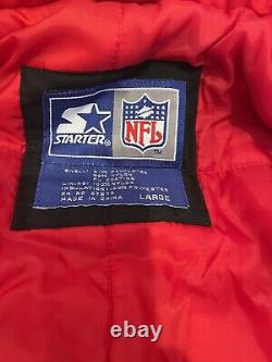 VINTAGE Starter Jacket Mens L Zip UP San Francisco 49ers -RARE STARTER