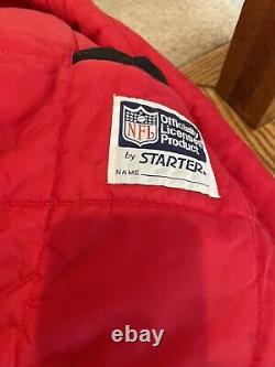 VINTAGE Starter Jacket Mens L Zip UP San Francisco 49ers -RARE STARTER