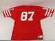 VTG 80s Russell Athletic NFL San Francisco 49ers Dwight Clark #87 Jersey Size XL