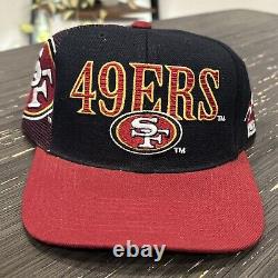 VTG 90s San Francisco 49ers Sports Specialties dome SnapBack Wool Blend Hat