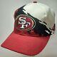 VTG NFL Logo Athletic San Francisco 49ers Splash Snapback Hat Pro Line 90s RARE