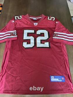 VTG Reebok SF San Francisco 49ers Patrick Willis #52 Sewn Football Jersey Sz 54