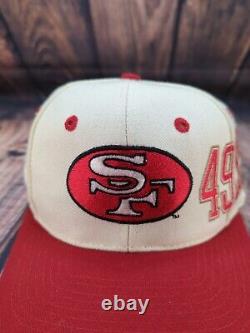 VTG San Francisco 49ers Apex One Embroidered Snapback Cap