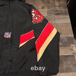 VTG San Francisco 49ers NFL Starter Pro Line Jacket Men's Large Black