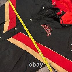 VTG San Francisco 49ers NFL Starter Pro Line Jacket Men's Large Black