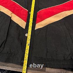 VTG San Francisco 49ers NFL Starter Pro Line Jacket Men's Large Black