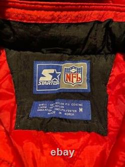 VTG San Francisco 49ers NFL Starter Zip Up Jacket Black Mens Size M From Japan