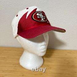 VTG San Francisco 49ers Sharktooth Snapback Hat NFL Logo Athletic