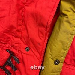 VTG San Francisco 49ers Triple FAT Down Jacket Medium Red Patches Deadstock 90s