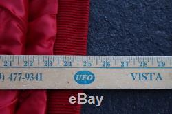 VTG San Francisco 49ers Varsity Jacket Chalk Line Made in USA Leather Wool