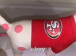 Victoria's Secret PINK San Francisco 49ers Limited Edition NFL Dog -RARE! NWT