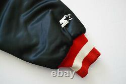 Vintage 1990's San Francisco 49ers Black Starter Satin Jacket Sz. XXL Rare, Nfl, Og
