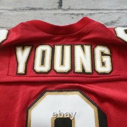 Vintage 1996 San Francisco 49ers Steve Young Jersey by Reebok Authentic Sewn