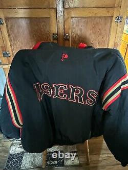 Vintage 49ers Puff coat Reversible Pro Player very warm thick heavy coat jacket