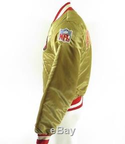 Vintage 80s San Francisco 49ers Starter Jacket Mens S Deadstock NFL Football