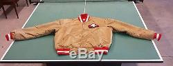 Vintage 80s San Francisco 49ers Throwback Satin Starter Jacket xxl 2xl Nice
